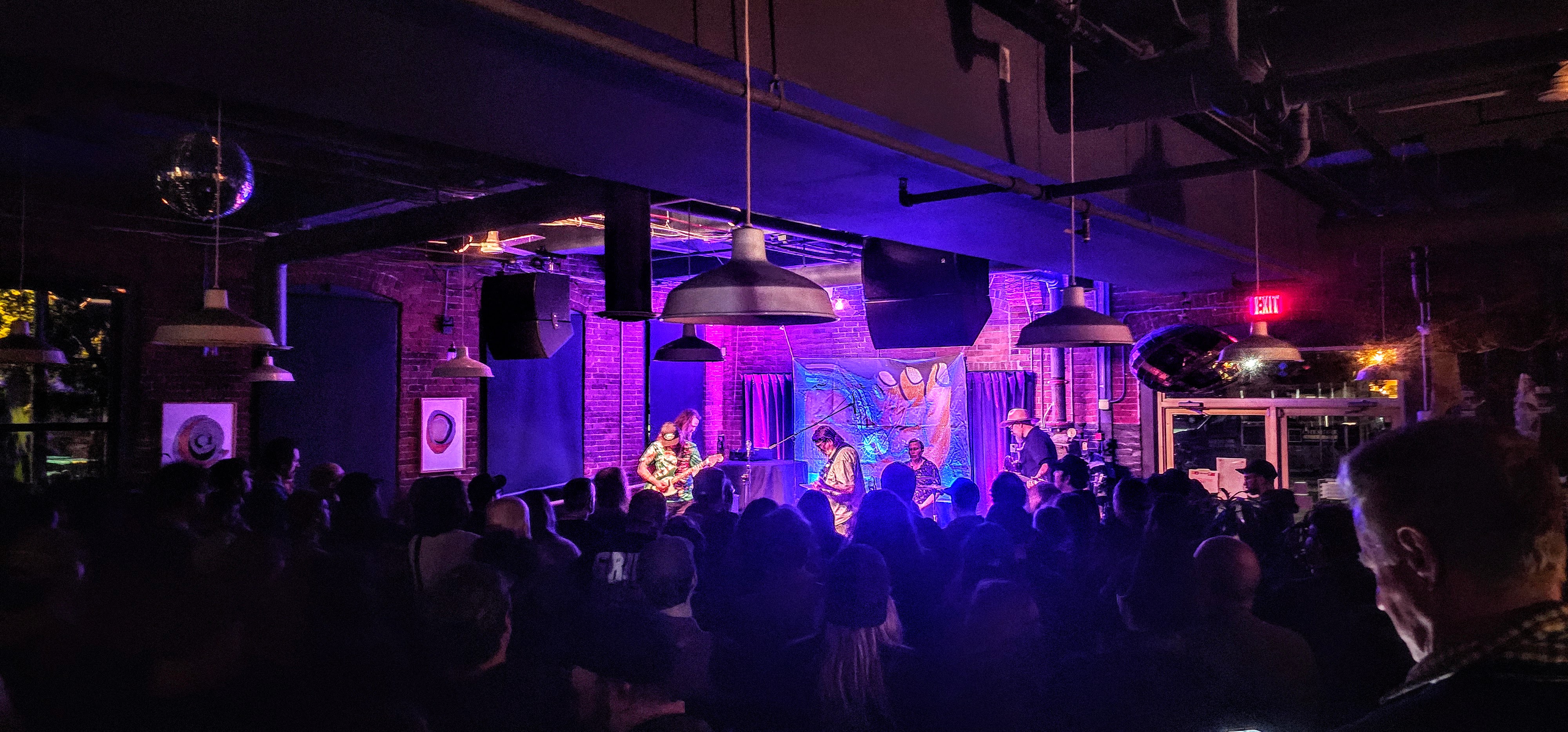 The band Earth, on stage at The Thing in the Spring